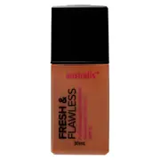 Australis Fresh & Flawless Full Coverage Foundation - Almond