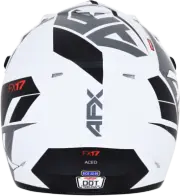 Afx Fx-17 Helmet - Aced - Matte White/White - Xl 0110-6497