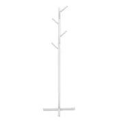 8 Hooks Wooden Coat Hat Rack Tree Stand Umbrella Holder Cloth Hanger Hall Wood Base Type1