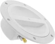 Generic Waterproof Junction Box The Tow Boat Hatch Cover Cable Gland Waterproof Pop up Camper Parts Rv Water Inlet Round Access Hatch Cover Boat Deck Marine Access Hatches White Abs