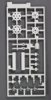 DRAGON 1/35 Scale T-34/76 Mod.1941 Parts Tree F from Kit No. 6205