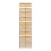 Folding Shoe Organizer Storage Shoe Box Cabinet Portable Shoe Rack for Entryway