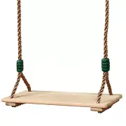 Wooden Tree Swing Eco-friendly Children's Swing with Adjustable Rope Swing Set