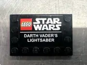 Lego Darth Vader’s Lightsaber Plaque