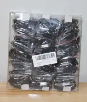 12 PACK HIPAT Sport Whistle with Lanyards, Black Plastic, Loud Sound Emergency