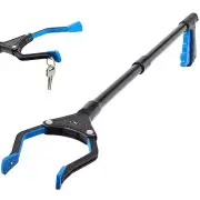Grabber Reacher Tool, [Newest Version] Long 32” Steel Foldable Pick Up Stick ...