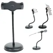 Rockville iSTAND 9 Desktop Gooseneck Stand, Weighted Base, Adjustable Mic