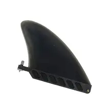 Paddle Board Fin, Replacement Paddle Fin, 5.59x7.36 Inch Watershed Surfing, Paddleboard Accessories Easy Install Design, Frosted Finish for Paddleboards, Kayaks, Longboards