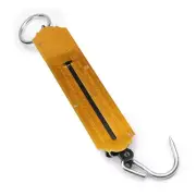 Spring Balance Hanging Hook Handheld Metal Weighing Force Scale Kilo & LBS 50KG