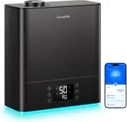Smart Humidifier for Bedroom Large Room, Top-Fill Cool Mist 6L Humidifier, Auto
