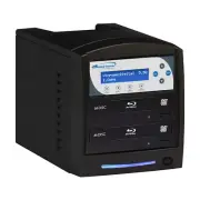 SharkBluCP 2 Target Blu-ray BDXL DVD CD Disc Duplicator with USB 3.0 + 2 TB HDD