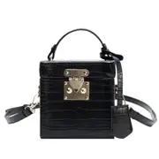 Pu Leather Stone Pattern Box Purses and Handbags Crossbody Bag Female Design Fashion Women Shoulder Bags Party Brand Clutch Bag