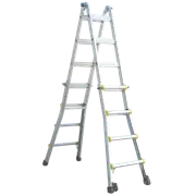 INDALEX 1.3m-4.2m Industrial Aluminium 150KG Pro Series Telescopic Ladder