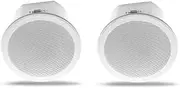 Built-in Amplifier Full Range Bluetoothback Cover Home Theater Background Music Ceiling Speaker(D), White, 500428886A4