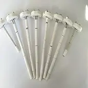 50-500mm K Type Thermocouple Sensor,Platinum Rhodium High Temperature Probe,Ceramic Kiln Furnace Control Measuring 1300 Degrees (Color : 150mm)