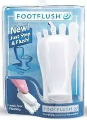 FlashSale FUN FOOT FLUSH Pedal Toilet Flusher Handsfree Sanitary Potty FootFlush