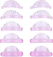 Eyelash Perming Pads, Silicone Eyelash Perming Curler With Seashells Design - Silicone Eyelash Perming Curler, Lash Lifting Pads, Eyelash Perming Curler Shield Pads, Self-Adhesive