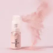 Edible Dust Spray Pump | Shimmer Pink Micro Fine Glitter | Easy to Use for Ca...