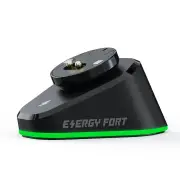 Wireless Magnetic Mouse Charging Dock with Dual USB Port RGB Light Charger Base for Logitech GPW/GProX/G502/X/G903