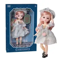 在飛比找momo購物網優惠-【JoyNa】芭比娃娃換裝禮盒 換裝娃娃 公主(31公分多關