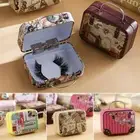 Steel Makeup Tool Eyelash Package Suitcase Mink Lash Tray False Eyelashes Box