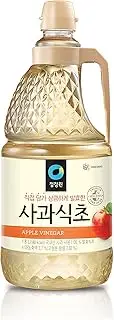 Chung Jung One O'Food Premium Korean Vinegar, Kitchen Essential Pantry Staple, Perfect for Salads (Apple, 1.8L)