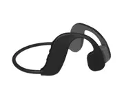 Y8 Bluetooth-compatible Headphone IP68 Waterproof Clear Sound 32G MP3 Player Bone Conduction Wireless Earphone for Swimming - Black