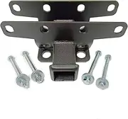1Set Rear Towing Trailer Hitch Receiver Compatible for Jeep -Wrangler JK/JL/JT2007-2023 Steel Tow Connector Traction Accessories