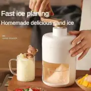 Dual Blade Ice Crusher Snow Cone Granizing Machine Icy Drink Smoothie Maker New