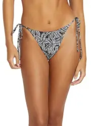 Volcom Print Be My Frond Skimpy Cheeky Bikini Bottom Women's XS NWT