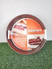 New Cuisinart Springform Pan 9" Bronze Classic Chef Non-Stick Steel Bakeware Pan