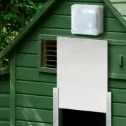Automatic Chicken Coop Door Opener Cage Closer Control With Timer Light Sensor