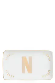 BITOSSI Rectangular Letter 'N' Valet Tray