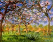 Giverny in Springtime By Claude Monet Painting Art Paint By Numbers Kit DIY
