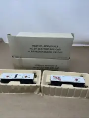 Bachmann HO Anheuser-Busch Michelob 34 Old Time Box Car L4 + L5