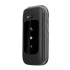 Opel Mobile 4G TouchFlip (2.8", Big Button, Flip Phone) - Black