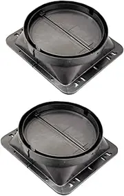 Kitchen Accessory Range Hood Base Check Valve 150mm Base Sturdy Easy to Use