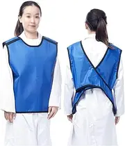 [KJIASDFE] Lead Vest 0.5mmpb Dental Lead Apron Easy to Wear X Ray Lead Vest Protective Shield Clothing for Hospitals Labs Nursing