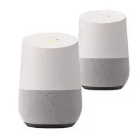 在飛比找Yahoo奇摩拍賣-7-11運費0元優惠優惠-全新現貨Google Home 智能助理喇叭 2件組 *TW