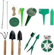 Monstera Plant Support Kit | Climbing Plant Stand Accessories Kit | Hole Puncher, Planter, Cable Tie, Seedling Lifter, Twine for Creeper, Vegetable