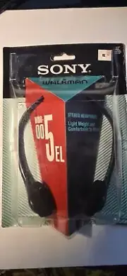 Vintage SONY Stereo Headphones - MDR-005EL - (for Walkman) - New/Sealed