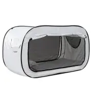 US (White)Dormitory Tent Independent Tent Polyester Fabrics Ventilate