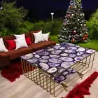 60"x30" Purple Agate Stone Tabletop Stunning Handcrafted Design Luxury Interior