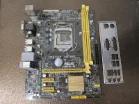 在飛比找露天拍賣優惠-ASUS 華碩 H81M-E 主機板 有檔版 有瑕疵 (第一