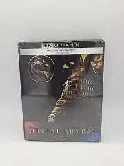 Mortal Kombat (2021) Limited Edition Steelbook (Blu-ray and 4K UHD) New Sealed