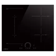 EUROCHEF 60cm 4 Zone Induction Cooktop, 7200W Electric, FlexZone Function, Touch Controls