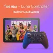 Faster 2022 Fire HD tablet 8" HD display 32GB storage and free Luna controller