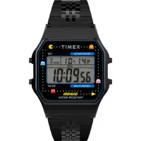 在飛比找Yahoo奇摩購物中心優惠-TIMEX 天美時 Pac-Man 小精靈電子錶- 黑/34