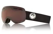 Dragon X1S Snow Goggles Black Polarized Frameless Ski Snowboard Sports Lumalens
