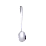 3Pcs 25cm large spoon, public spoon, deepen and thicken 304 stainless steel tableware, hotel serving spoon